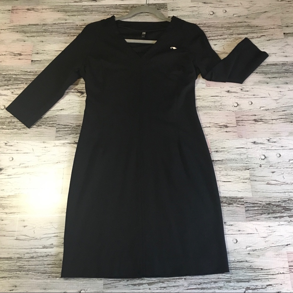Fig Clothing Black Dress